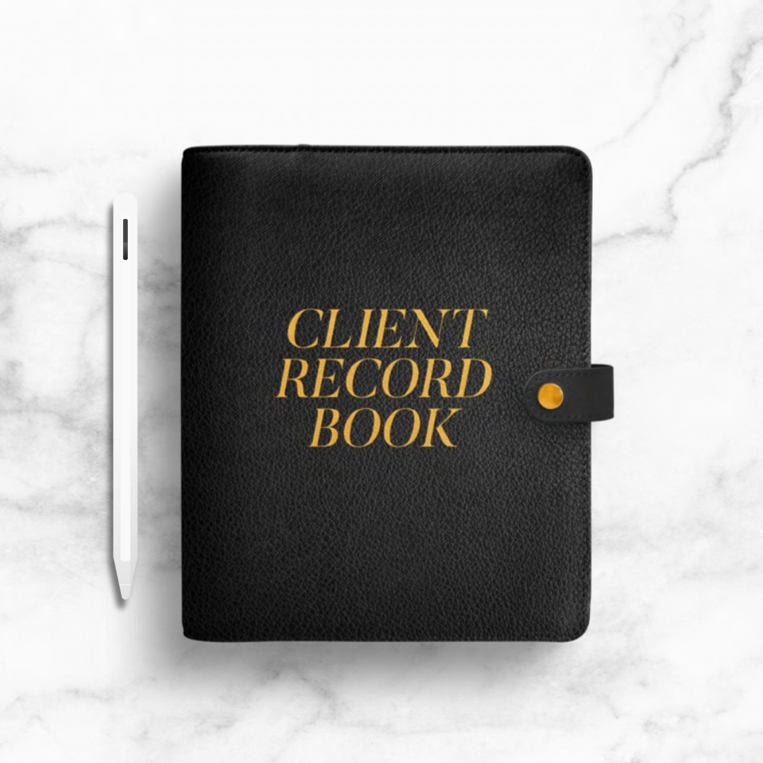 Digital Lash Client Record Book